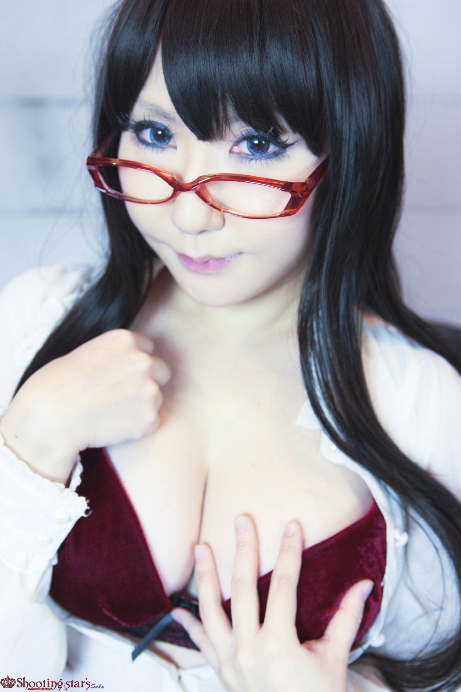 [Cosplay] Big Boobs Hot Secretary Cosplay Set 1